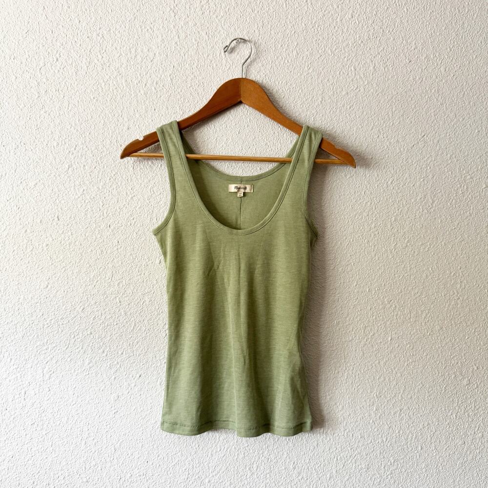 Madewell Green Tank Top XS
